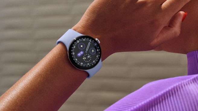 Google Pixel Watch 4 — visuel officiel 6